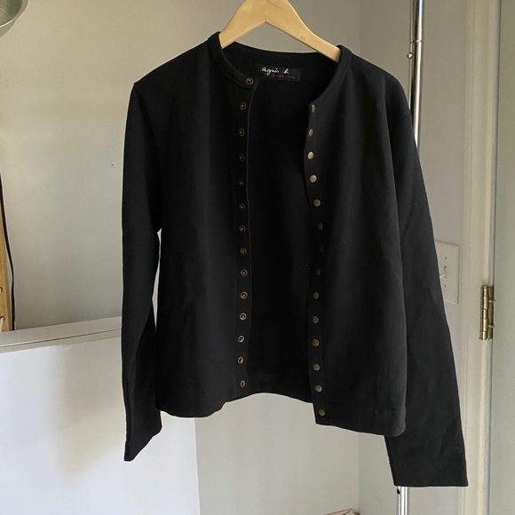 AGNÈS B. SWEATER/JACKET - Picture 5 of 11